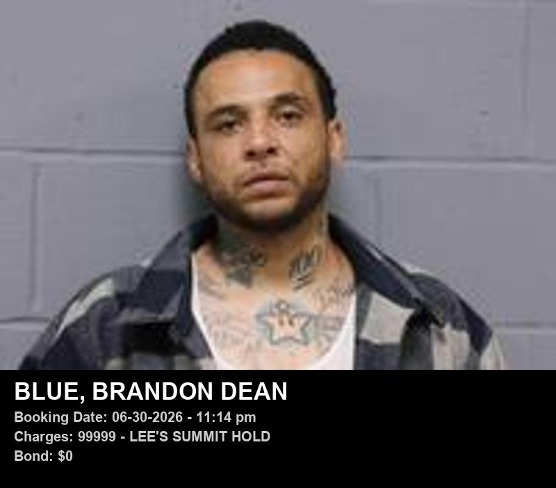 BRANDON DEAN BLUE booking photo