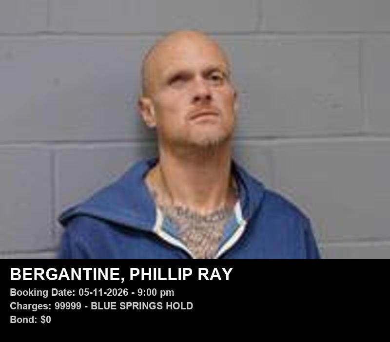 PHILLIP RAY BERGANTINE booking photo