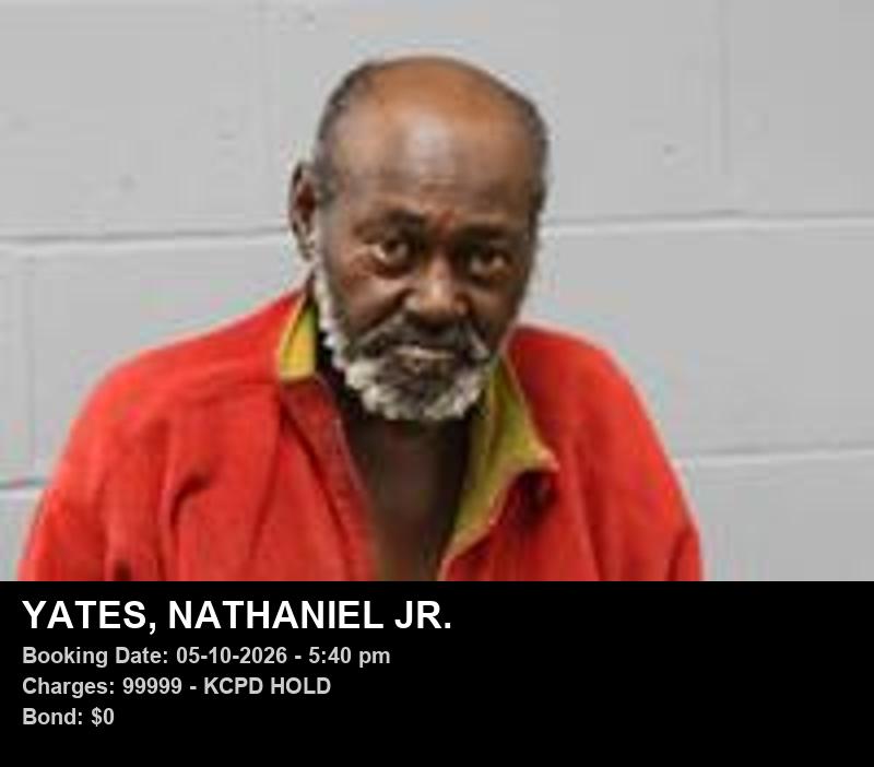 NATHANIEL JR. YATES booking photo