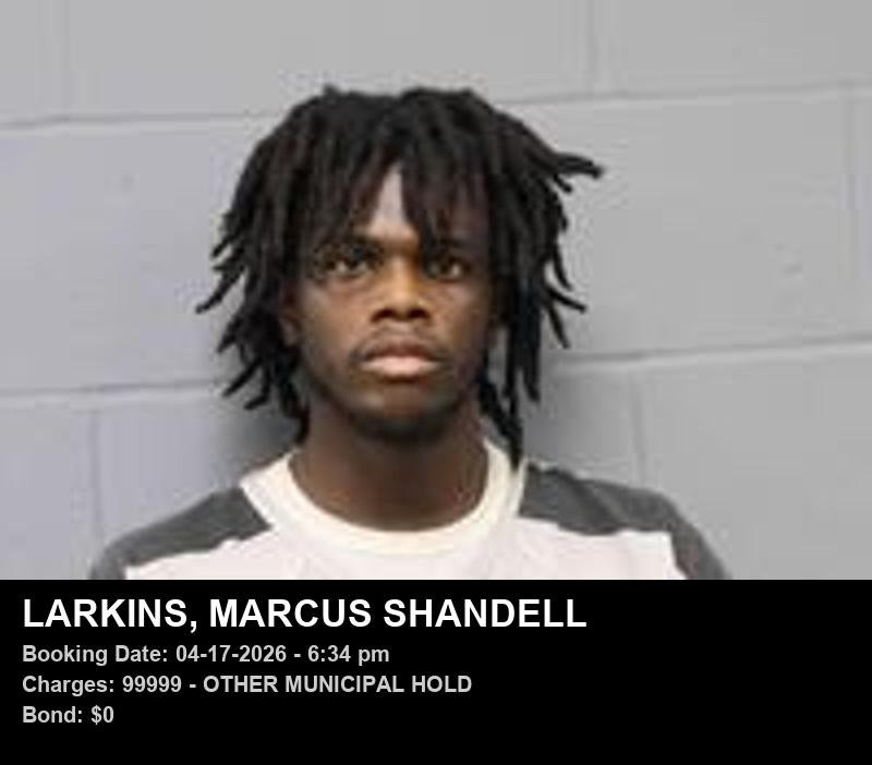 MARCUS SHANDELL LARKINS booking photo