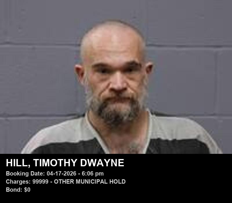 TIMOTHY DWAYNE HILL booking photo