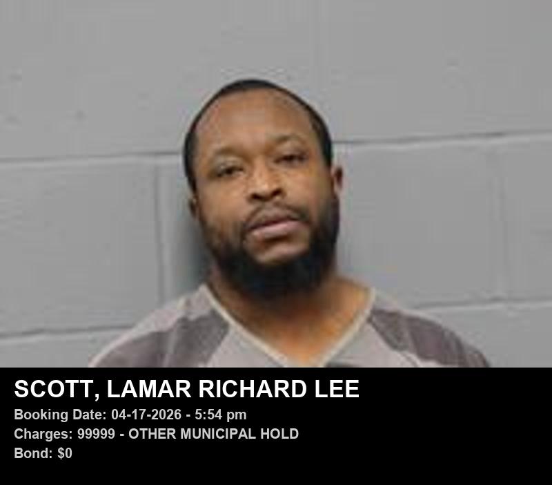 LAMAR RICHARD LEE SCOTT booking photo