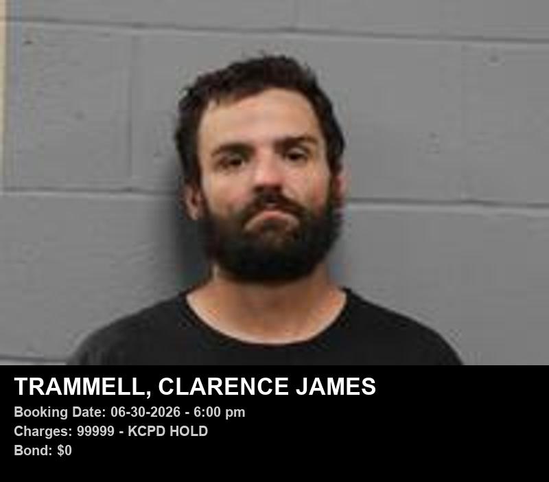 CLARENCE JAMES TRAMMELL booking photo