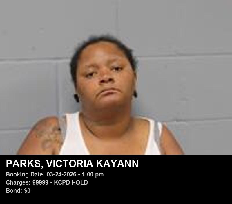 VICTORIA KAYANN PARKS booking photo