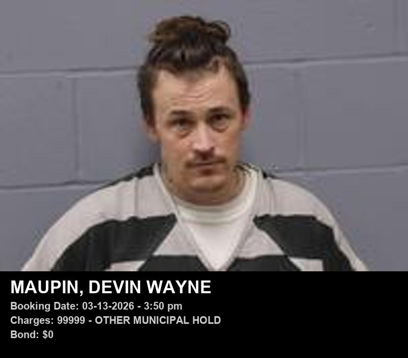 DEVIN WAYNE MAUPIN booking photo