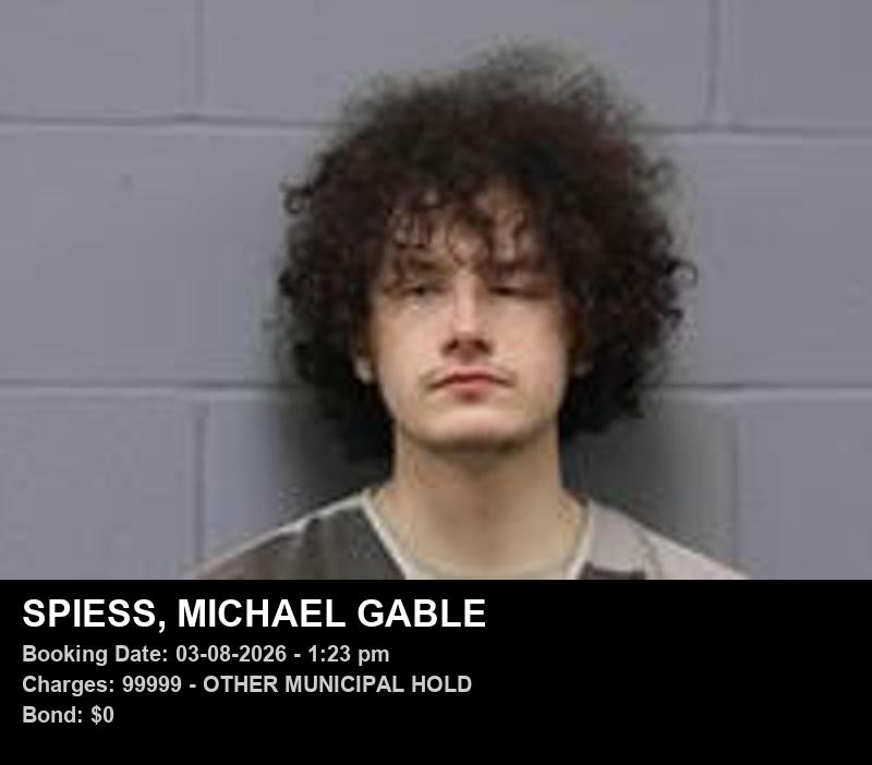 MICHAEL GABLE SPIESS booking photo