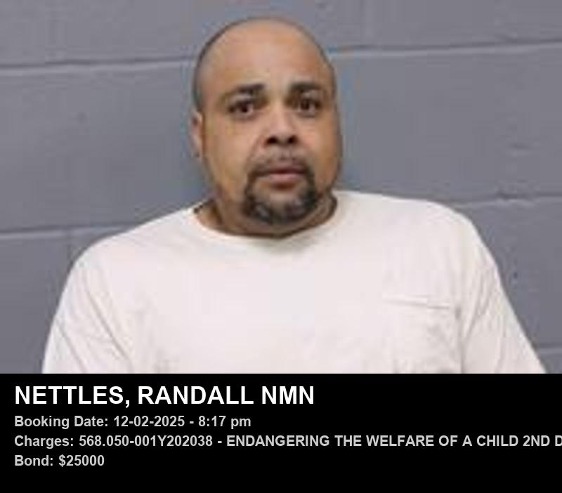 RANDALL NMN NETTLES booking photo
