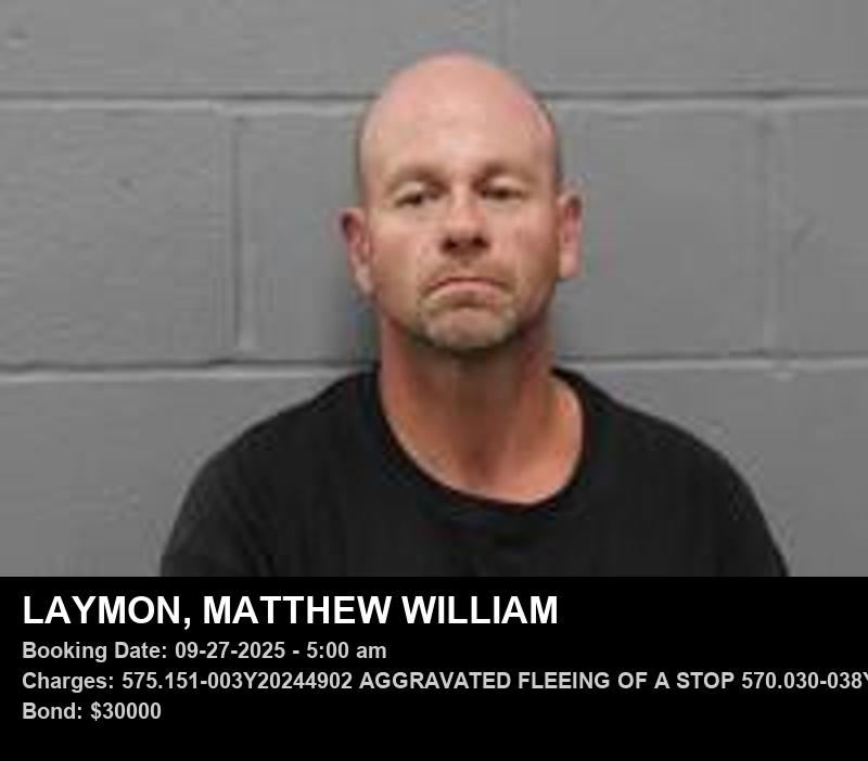 MATTHEW WILLIAM LAYMON booking photo
