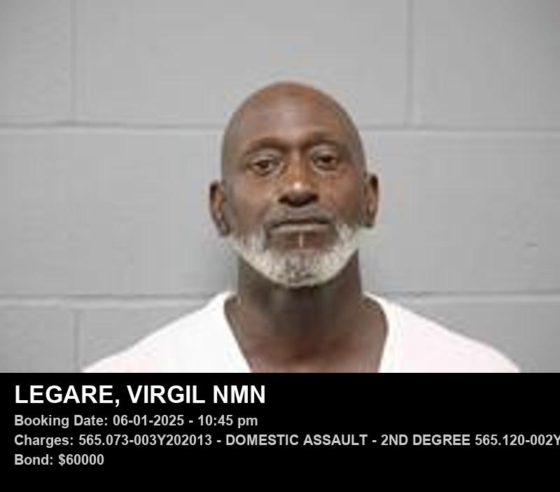 VIRGIL NMN LEGARE booking photo