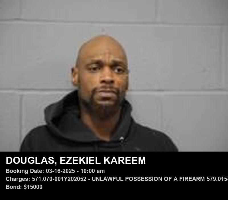 EZEKIEL KAREEM DOUGLAS booking photo