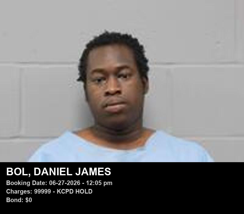 DANIEL JAMES BOL booking photo