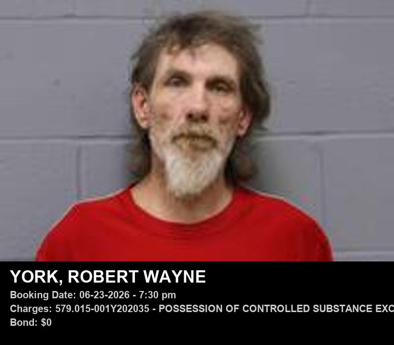 ROBERT WAYNE YORK booking photo