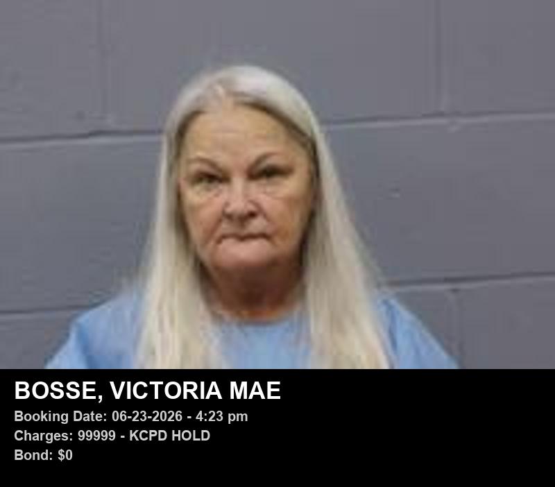 VICTORIA MAE BOSSE booking photo