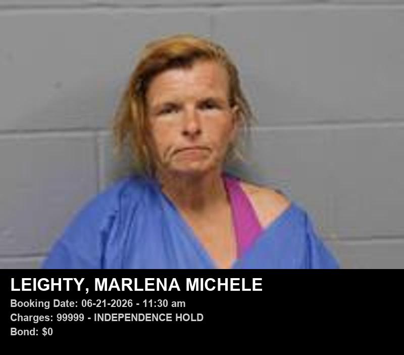 MARLENA MICHELE LEIGHTY booking photo