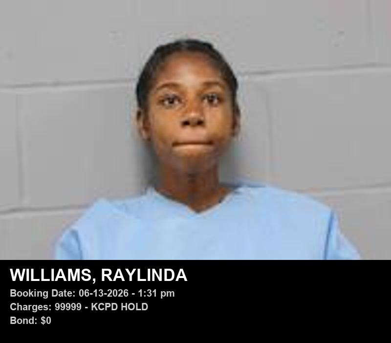 RAYLINDA WILLIAMS booking photo