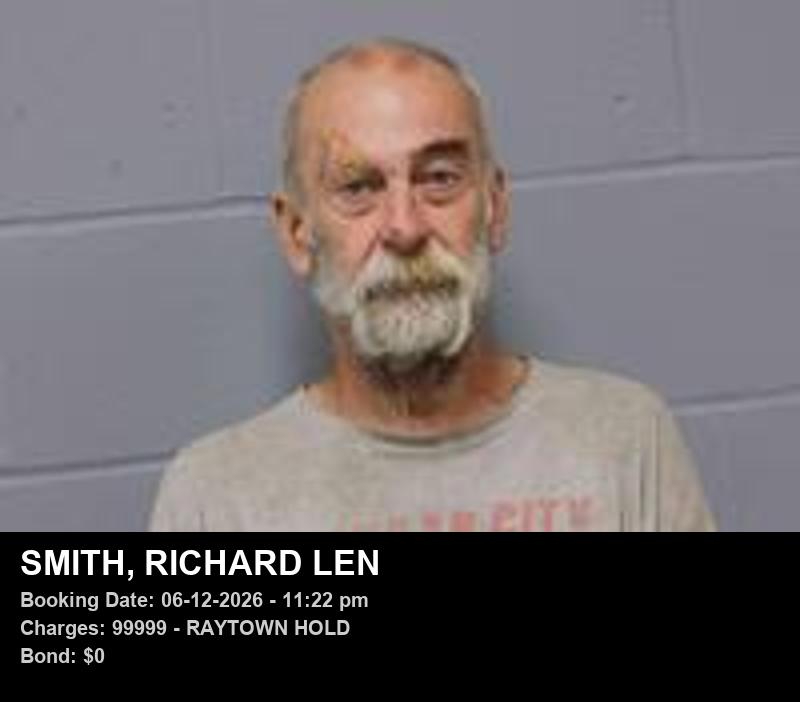 RICHARD LEN SMITH booking photo