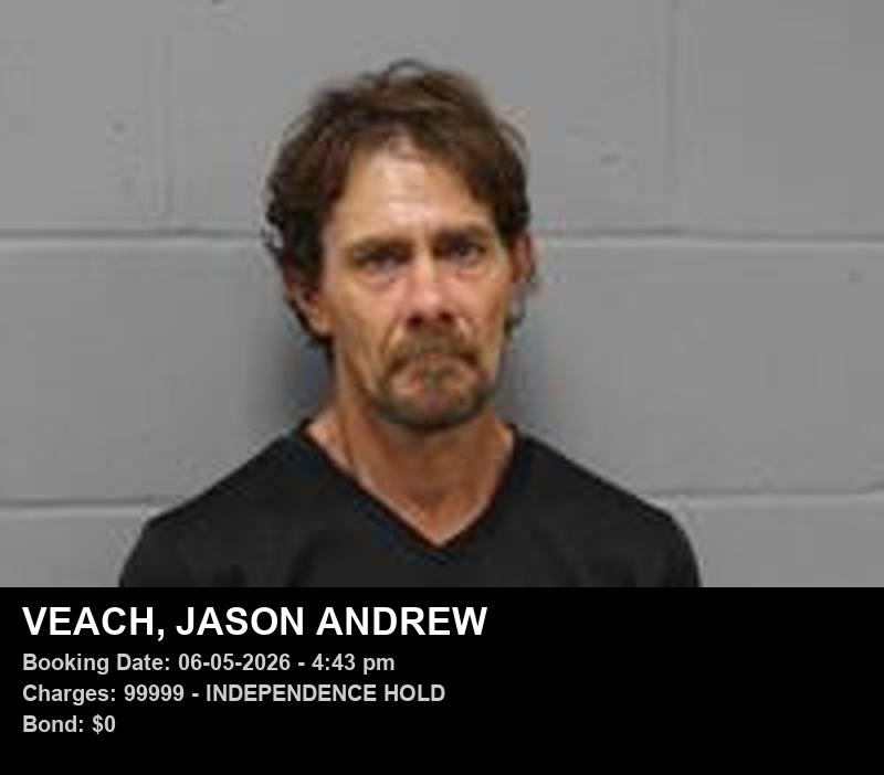 JASON ANDREW VEACH booking photo