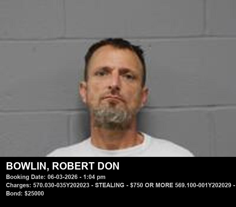 ROBERT DON BOWLIN booking photo