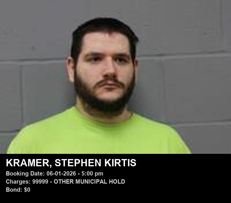 STEPHEN KIRTIS KRAMER booking photo