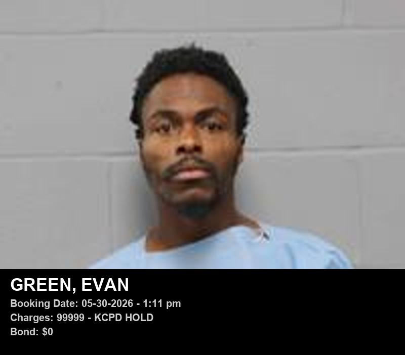 EVAN GREEN booking photo