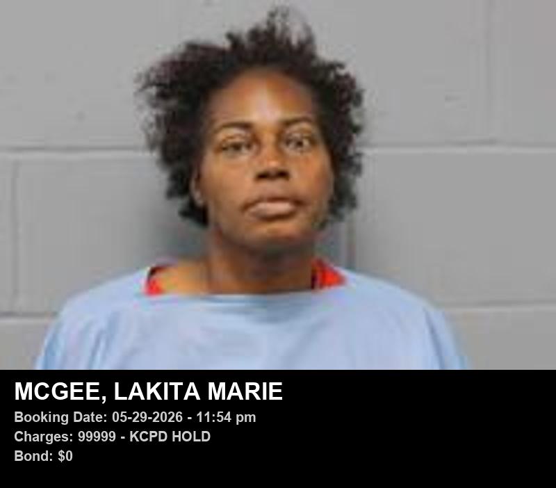 LAKITA MARIE MCGEE booking photo