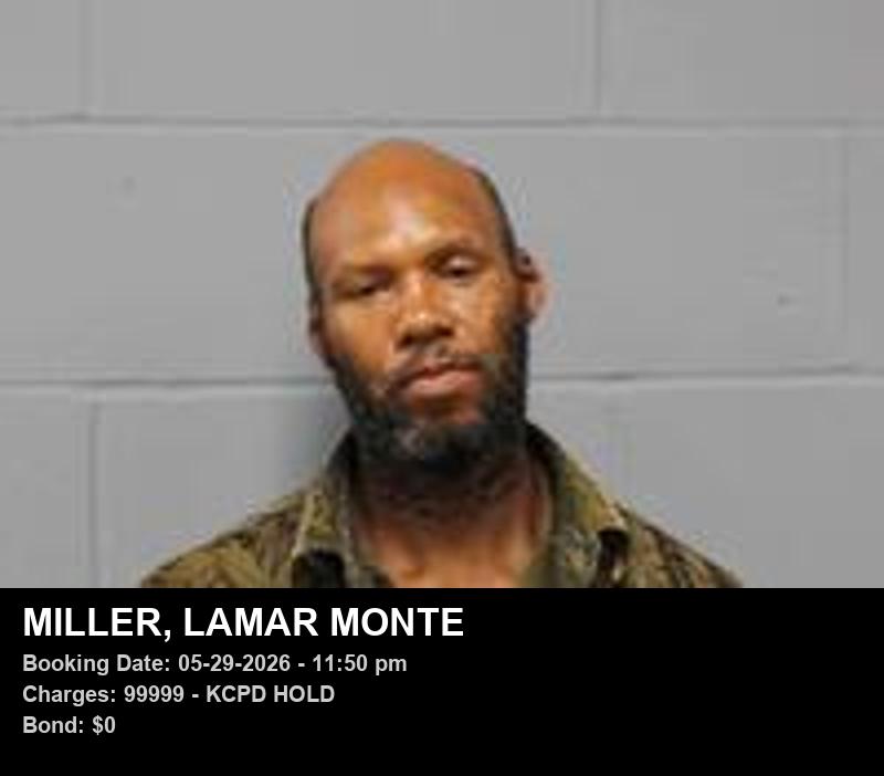 LAMAR MONTE MILLER booking photo