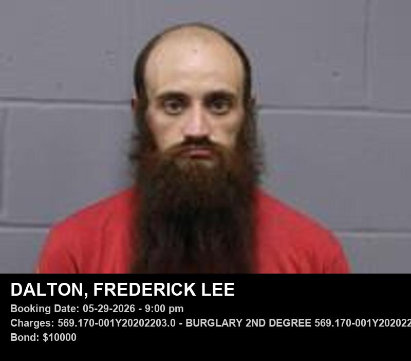 FREDERICK LEE DALTON booking photo