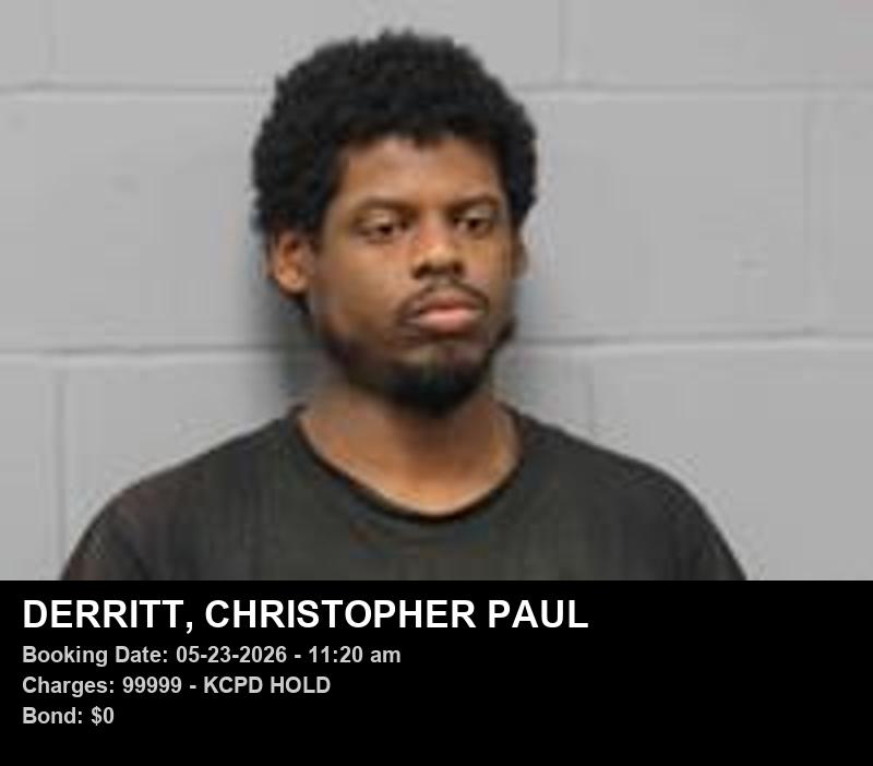 CHRISTOPHER PAUL DERRITT booking photo