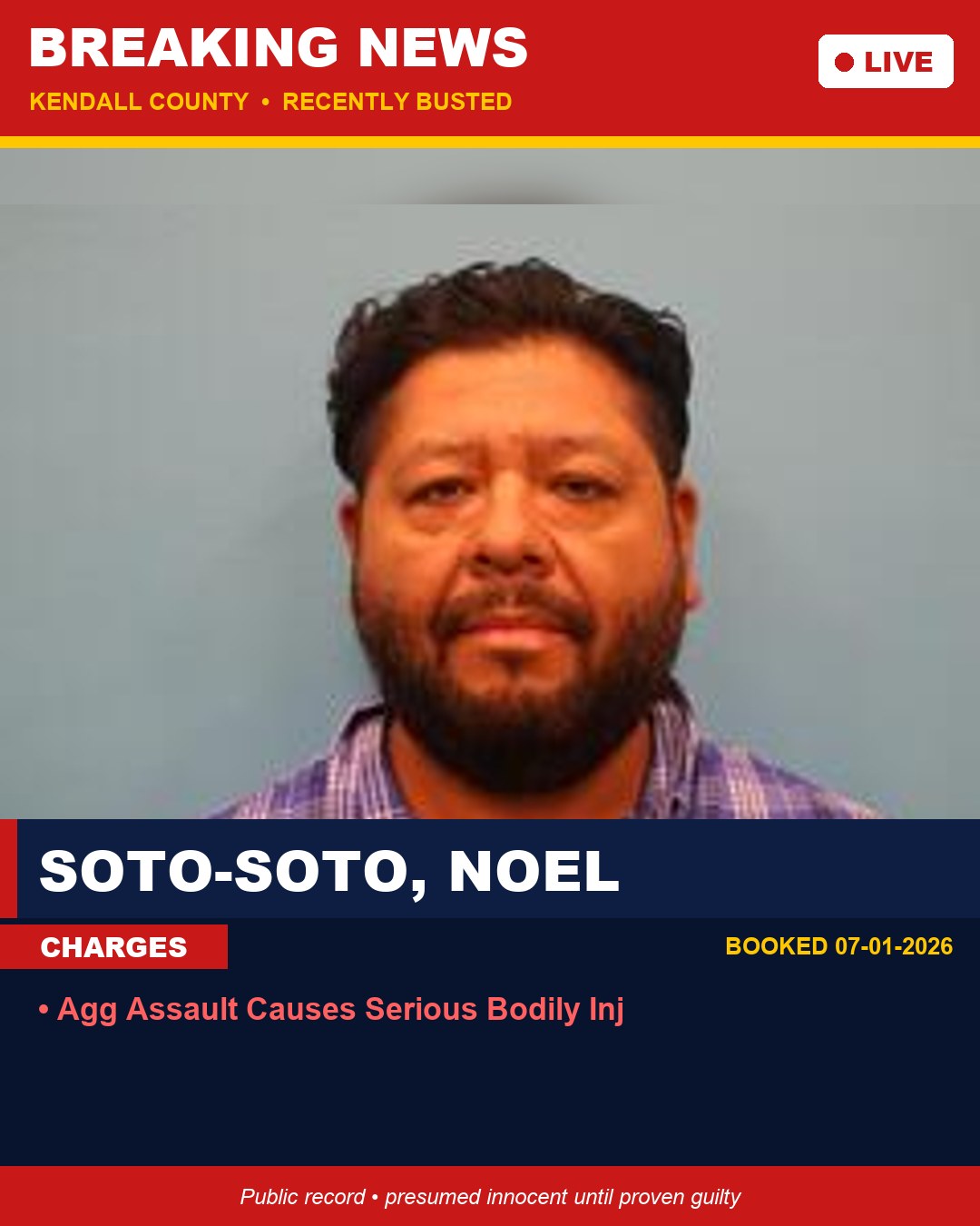 Soto-Soto, Noel booking photo