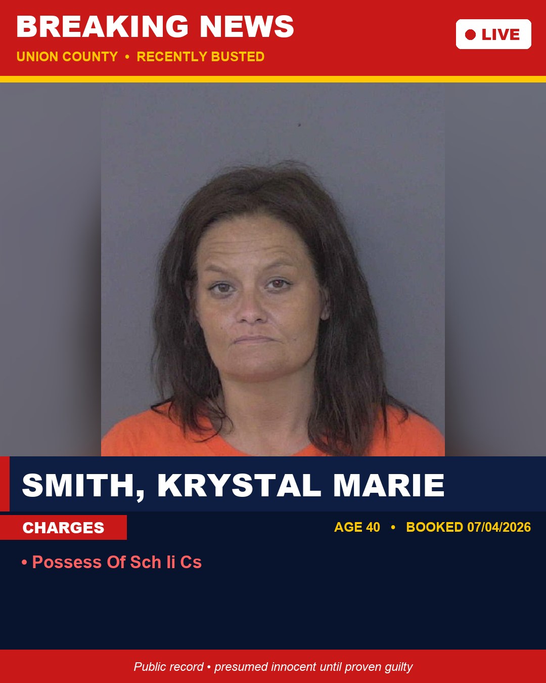 SMITH, KRYSTAL MARIE booking photo